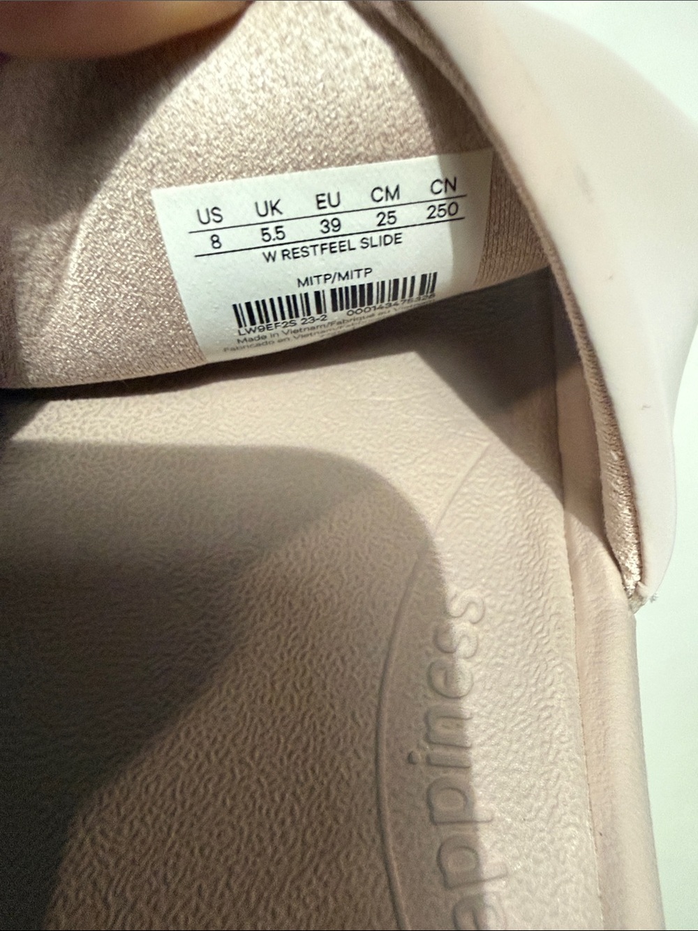 lululemon RestfeelWomen’s Slide Sandals in Light Mauve - Picture 3 of 3